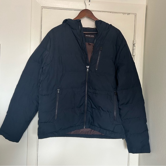 Michael Kors Navy Blue Full Zip Jacket - Picture 1 of 5